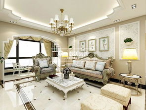 昆明海倫國(guó)際177㎡簡(jiǎn)歐風(fēng)格住宅室內(nèi)裝修設(shè)計(jì)